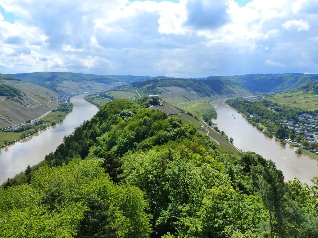 Wein Und Gastehaus Scheid Hotell Sankt Aldegund Exteriör bild